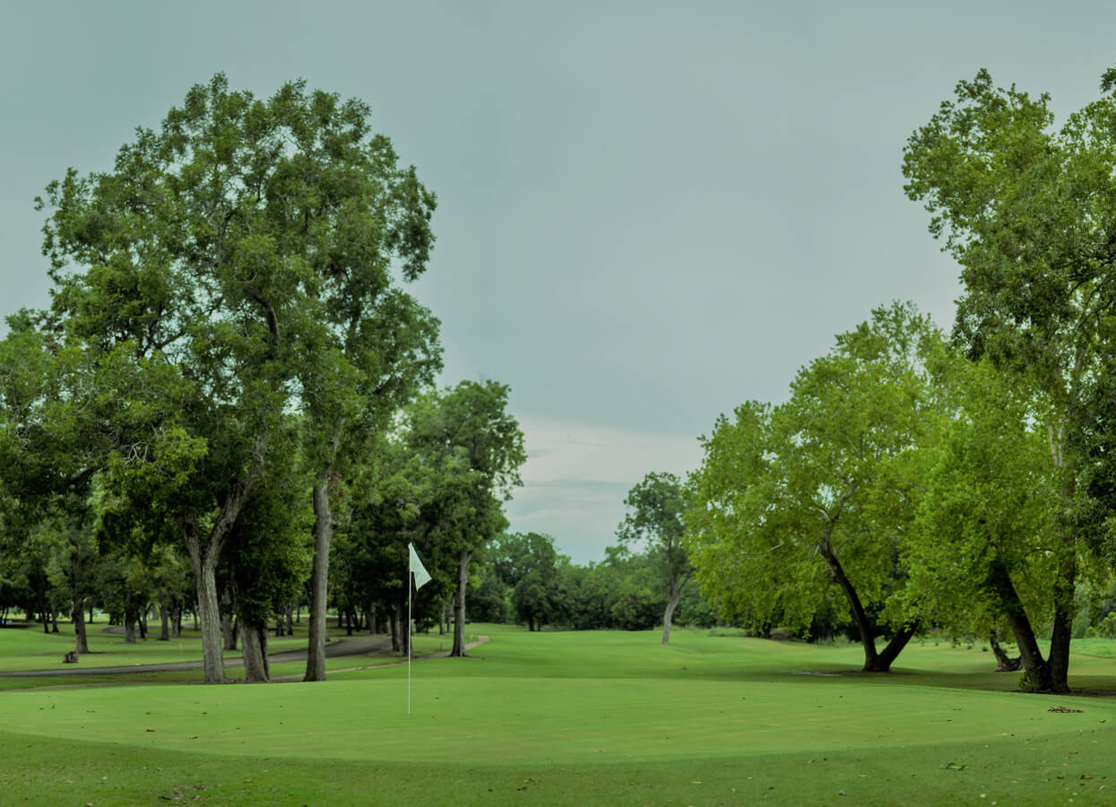 Showing the fairway of Independence Park & Golf Course